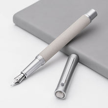 Load image into Gallery viewer, NEW Fountain Pen With Luxury Set 0.5mm Black F Nib Converter Pen Steel Ink Pens Simple Business Signing Pen Writing Pens
