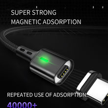 Load image into Gallery viewer, Twitch T03 Magnetic Cable Micro usb Type C Magnetic Usb Charging Cable Microusb Type-C Magnet Charger Wire usb c For iphone 11