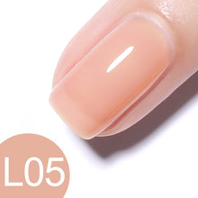 Load image into Gallery viewer, GDCOCO New Arrival Jelly Gel Nude Color Nail Gel Polish Glitter Color Transparent Clear Nail Varnish Soak off UV LED Gel Varnish