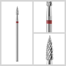 Load image into Gallery viewer, Tungsten Carbide Nail Drill Bit Cutter For Manicure Machine Carbide Electric Nail Drill Milling Cutter For Nail File Accessories