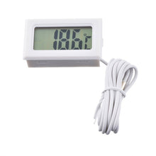 Load image into Gallery viewer, LCD Digital Temperature Humidity Meter Home Indoor Outdoor hygrometer thermometer Weather Station with Clock