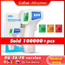 Load image into Gallery viewer, Cofoe Forehead Digital Thermometer Non Contact Infrared Medical Thermometer Body Temperature Fever Measure Tool for Baby Adults