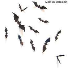 Load image into Gallery viewer, Halloween Stickers Wall Window Refrigerator Halloween Decoration Party Supplies Horror Scary Halloween Props Accessories