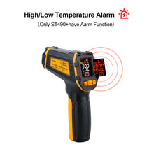 Load image into Gallery viewer, Digital Non Contact Infrared Thermometer IR Aquarium Color LCD Display Laser Gun Pyrometer High Accuracy Temperature Tester