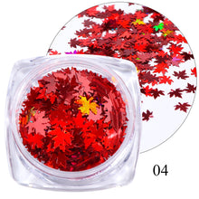 Load image into Gallery viewer, Holographic Powder on Nails Laser Silver Glitter Chrome Nail Powder DIP Shimmer Gel Polish Flakes for Manicure Pigment CH1028-4