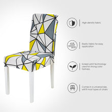 Load image into Gallery viewer, Floral Print Chair Cover Home Dining Elastic Chair Covers Multifunctional Spandex Elastic Cloth Universal Stretch 1 Piece