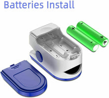 Load image into Gallery viewer, Finger Oximeter Digital Fingertip Pulse Oximeter Blood Oxygen Saturation Meter Finger SPO2 PR Heart Rate Monitor Health Care