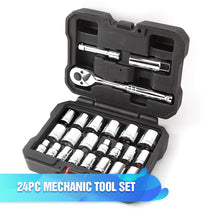 Load image into Gallery viewer, WORKPRO Tool Set Hand Tools for Car Repair Ratchet Spanner Wrench Socket Set Professional Bicycle Car Repair Tool Kits