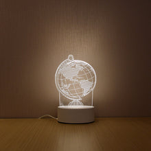 Load image into Gallery viewer, SOLOLANDOR 3D LED Lamp Creative 3D LED Night Lights Novelty Illusion Night Lamp 3D Illusion Table Lamp For Home Decorative Light