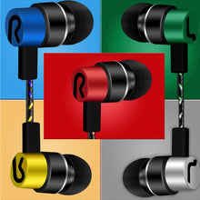 Load image into Gallery viewer, Beautyss Earphone 3.5mm In-Ear Stereo Earbuds Universal Wired Earphone With Mic mini Earbuds Earphones For Cell Phone