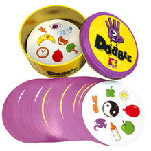 Load image into Gallery viewer, Spot It Dobble Cards Game Dobble Animals Kids Sports Gone Camping Juego De Mesa Spot It Game Card For Fun Cards Toys