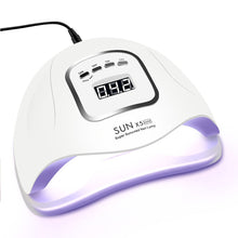 Load image into Gallery viewer, LED Nail Lamp for Manicure 80/54W Nail Dryer Machine UV Lamp For Curing UV Gel Nail Polish With Motion sensing LCD Display