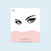 Load image into Gallery viewer, Magnetic Eyelashes & Liquid Eyeliner & Tweezer Set 3D Mink Lashes Makeup Magnet Eyelashes Set Long Lasting Eyelash Extension