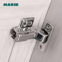 Load image into Gallery viewer, HH103-C Cabinet Hinge Soft Close Kitchen Full Overlay Concealed Hydraulic Furniture Cupboard Door Hinge