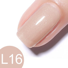 Load image into Gallery viewer, GDCOCO New Arrival Jelly Gel Nude Color Nail Gel Polish Glitter Color Transparent Clear Nail Varnish Soak off UV LED Gel Varnish