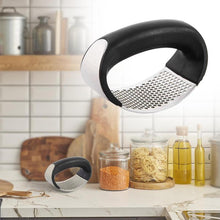 Load image into Gallery viewer, Multi-function Manual Garlic Presser Curved Garlic Grinding Slicer Chopper Stainless Steel Garlic Presses Cooking Gadgets Tool