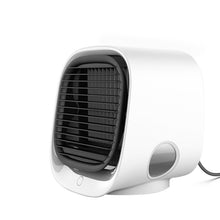 Load image into Gallery viewer, Mini Portable Air Conditioner Multi-function Humidifier Purifier USB Desktop Air Cooler Fan with Water Tank Home 5V