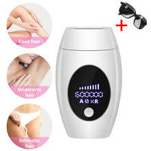 Load image into Gallery viewer, Ipl Hair Removal 600000 Flash Professional Ipl Hair Removal Home Use Epilator LCD Pulsed Light Mini Portable Laser Hair Removal