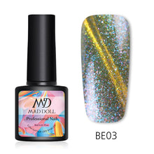Load image into Gallery viewer, MAD DOLL 8ml 60 Colors Gel Nail Polish Nail Color Nail Gel varnish Soak Off UV Gel Varnish Base Coat No Wipe Top Coat