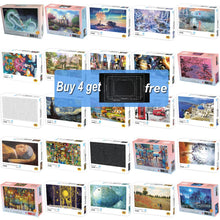 Load image into Gallery viewer, MINI Jigsaw Puzzle 1000 Pieces Puzzle Game Wooden Assembling Puzzles for Adults Puzzle Toys Kids Children Educational Toys