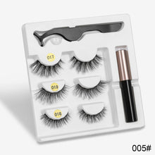 Load image into Gallery viewer, Magnetic Eyelashes Eyeliner Eyelash Curler Set5 Magnet Natural Long Magnetic False Eyelashes With Magnetic Eyeliner SEXYSHEEP