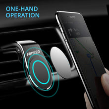Load image into Gallery viewer, FONKEN Magnetic Car Phone Holder Car Mount Stand Air Vent Clip Mount for iPhone 12 Pro Huawei Samsung Xiaomi Car Mobile Holder