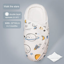 Load image into Gallery viewer, Baby Sleeping Bag For Newborn Baby Stroller Portable Cotton Summer Spring Blanket Diaper Swaddle Sleepsack Cocoon Sleeping Bags