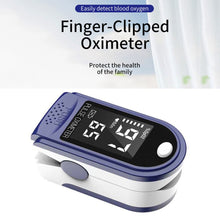 Load image into Gallery viewer, Portable Blood Oxygen Monitor Finger Pulse Oximeter Oxygen Saturation Monitor Fast Shipping within 24hours (without Battery)