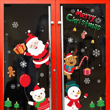 Load image into Gallery viewer, 2020 Merry Christmas Window stickers Christmas decorations for home wall Glass Stickers New Year Home Decals Decor natal Noel