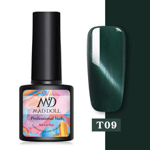 Load image into Gallery viewer, MAD DOLL 8ml 60 Colors Gel Nail Polish Nail Color Nail Gel varnish Soak Off UV Gel Varnish Base Coat No Wipe Top Coat