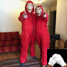Load image into Gallery viewer, Salvador Dali La Casa De Papel Costume & Face Mask Cosplay The House of Paper Role Playing Party Adult Cosplay Money Heist S-XXL