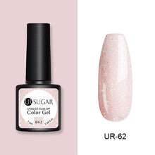 Load image into Gallery viewer, UR SUGAR 7.5ml Matte Nail Gel Polish Purple Series Hybrid Varnish Nail Art Semi Permanent UV Gel Varnish Soak Off Matte Top Coat