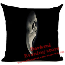 Load image into Gallery viewer, Halloween Horror Cushion Cover Chucky Annabelle Scream Clown Printed Throw Pillows Living Room Halloween Decorative Pillow Case