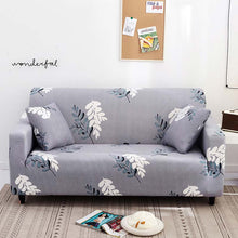 Load image into Gallery viewer, Drop Shipping Stretch Slipcovers Sectional Elastic Universal Spandex Gray Color Sofa Cover for Couch Armchair 1/2/3 Seater