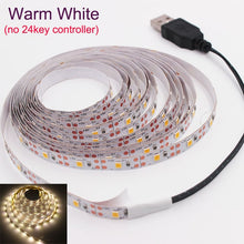 Load image into Gallery viewer, 1M 2M 3M 4M 5M USB LED Strip DC 5V Flexible Light Lamp 60LEDs SMD 2835 50CM Mini 3Key Desktop Decor Tape TV Background Lighting