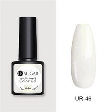 Load image into Gallery viewer, UR SUGAR Nude Glitter Gel Nail Polish Varnish Pink Rose Gold Shimmer Soak Off UV LED Nails Gel varnish 7.5ml