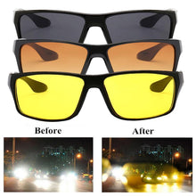 Load image into Gallery viewer, Anti-Glare Night Vision Driver Goggles Night Driving Enhanced Light Glasses Fashion Sunglasses Goggles Car Accessries