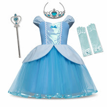 Load image into Gallery viewer, Infant Baby Girls Princess Costume Halloween Cosplay Clothes Toddler Party Role-play Kids Fancy Dresses For Girls