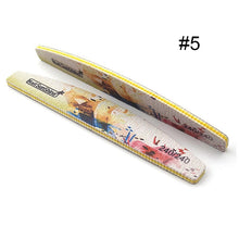 Load image into Gallery viewer, 1 Pc Half-Moon-Shaped Nail File Nail Buffer Washable Grinding Polishing Sanding Buffing Pedicure Nail Art Tools