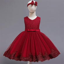 Load image into Gallery viewer, Newborn Baby Girl 1 Year Birthday Dress Tutu First Christmas Party Cute Bow Dress Infant Christening Gown Toddler Girls Clothes