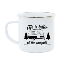 Load image into Gallery viewer, Personalized photo print Enamel MUG Coffee Milk Tea Cup Travel mug Unique Gifts