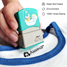 Load image into Gallery viewer, Customized Name Stamp Waterproof Toy Baby Student Clothes Chapter Wash Not Faded Children's Seal Customize DIY Clothing-Stamps