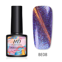 Load image into Gallery viewer, MAD DOLL 8ml 60 Colors Gel Nail Polish Nail Color Nail Gel varnish Soak Off UV Gel Varnish Base Coat No Wipe Top Coat
