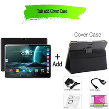 Load image into Gallery viewer, New Original 10 inch Tablet Pc Android 7.0 Google Market 3G Phone Call Dual SIM Cards BDF Brand WiFi GPS Bluetooth 10.1 Tablets