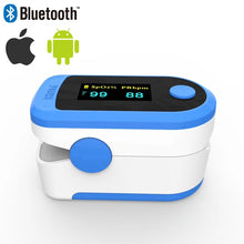 Load image into Gallery viewer, Finger Pulse Fingertip Oled Oximeter SPO2 PR PI RR Blood Oxygen Respiratory Rate Oximetro De Pulsioximetro Dedo with case