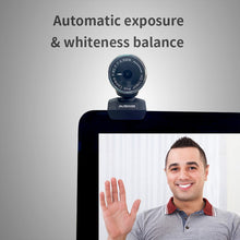 Load image into Gallery viewer, AUSDOM AW615 HD Web Camera With Microphone USB 2.0 1080P Webcam PC for Laptop Live Broadcast Video Conference Work Computer