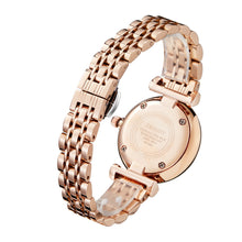 Load image into Gallery viewer, Dropshipping Rose Gold Stainless Steel Bracelet Watch Women Fashion Womens Quartz Watches Hip Hop Diamonds Ladies Clock Female