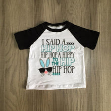 Load image into Gallery viewer, baby kids Easter clothes boys/girls spring raglans children bunny clothing wholesale