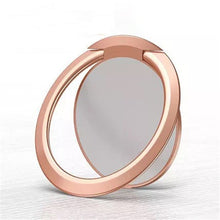 Load image into Gallery viewer, Extremely Thin Luxury Metal Mobile Phone Socket Holder Universal Telephone Magnetic Car Bracket Stand Accessories Finger Ring