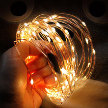 Load image into Gallery viewer, 10M Photo Clip USB Festoon Led String Fairy Lights Battery Operated Garland New Year's Party Christmas Decorations for Home Room